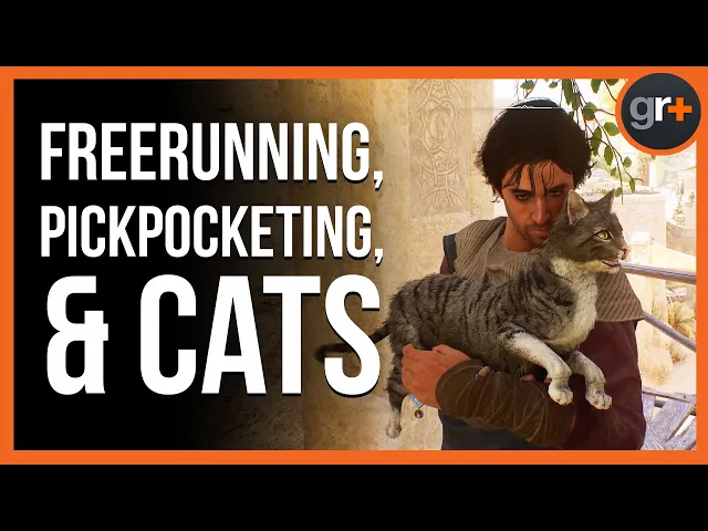 Assassin's Creed Mirage Freerunning &amp; Pickpocketing &amp; CATS