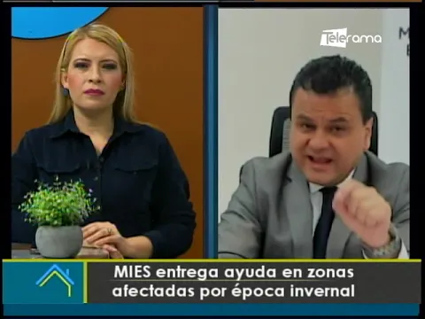 MIES entrega ayuda en zonas afectadas por época invernal