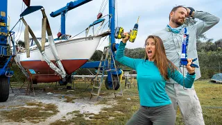 Fixing Up Our 57 Year Old Sailboat | S04E19