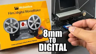 how to convert 8mm film to digital video
