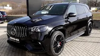 The 2021 Mercedes Benz GLS63 arrives, with a large space of seven seats, when the key is received
