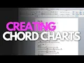 How To Create A Professional Chord-Over-Lyrics Chart From Scratch