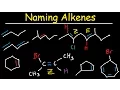 Naming Alkenes IUPAC Nomenclature Practice Substituent E Z System Cycloalkenes Organic Chemistry