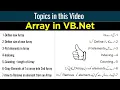 How to remove an element from an Array in VB Net