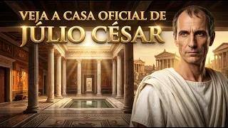 Assim Era a Residência Oficial de JÚLIO CÉSAR Quando Governou Roma em 62 a.C | Reconstrução com IA