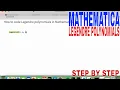 How To Code Legendre Polynomials In Mathematica