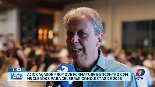 Caçador: Associação Comercial conclui 2025 com formatura e reconhecimentos