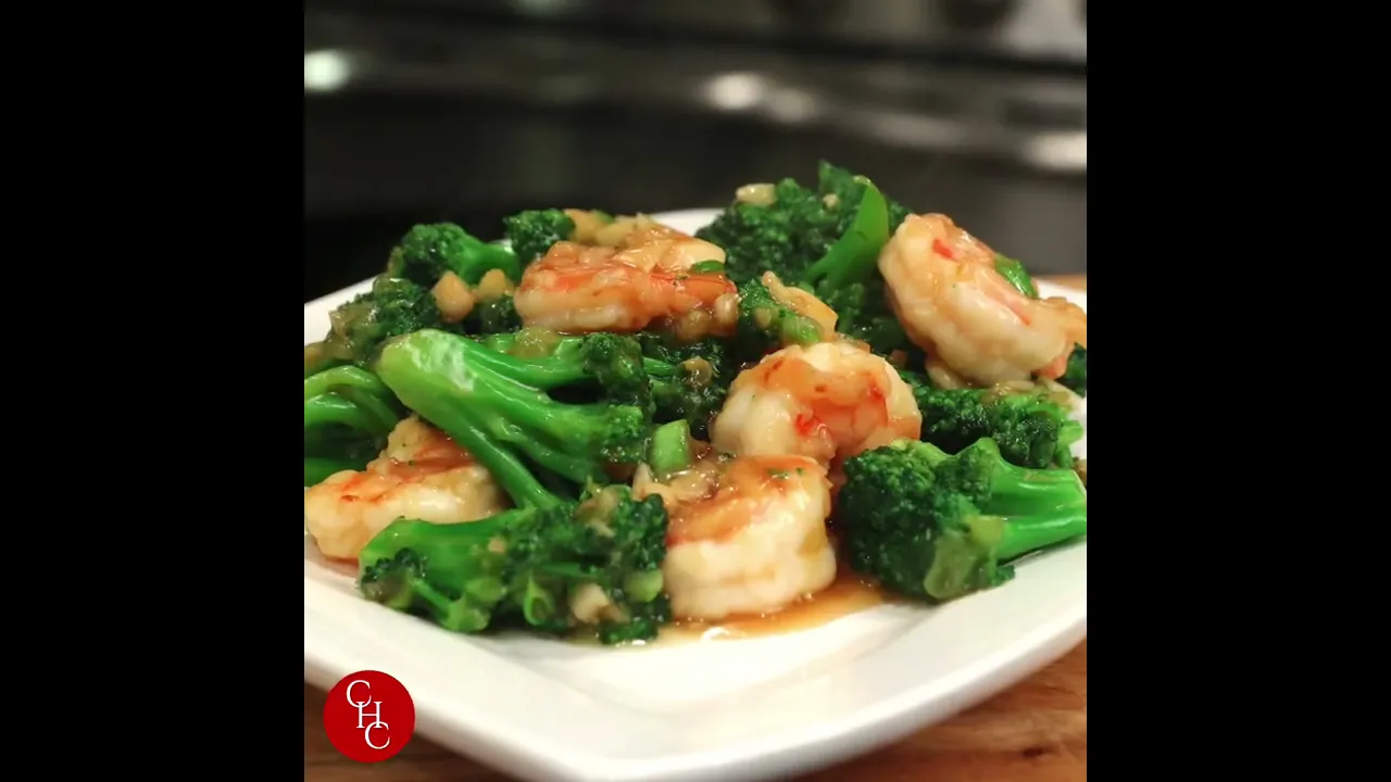 Easy Shrimp and Broccoli   #shorts