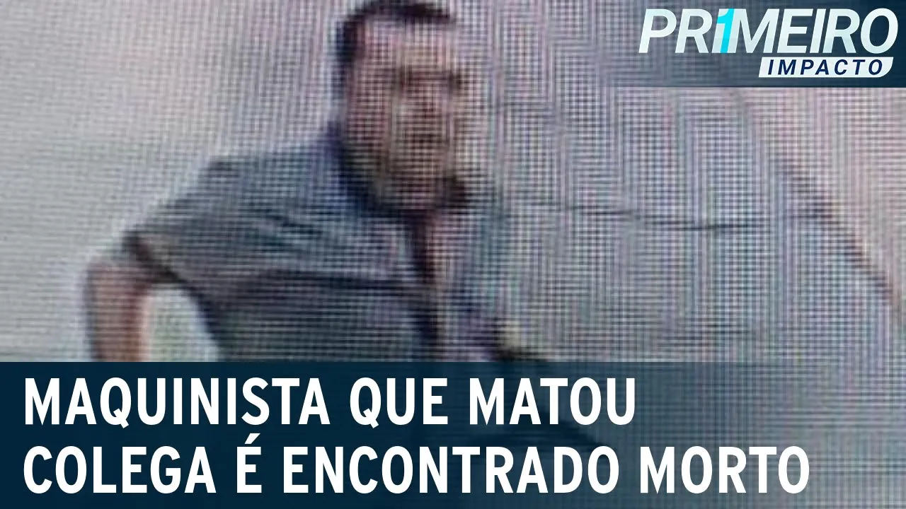 SP: maquinista da CPTM que matou colega é encontrado morto no interior | Primeiro Impacto (30/06/23)