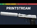 USP-S Printstream - Skin Float And Wear