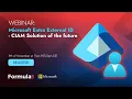 Lagu Microsoft Entra External ID - CIAM Solution of the future