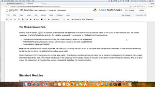 Module search path