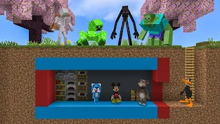 Minecraft But The Sorceress S Followers Attacked Us 