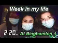 College Week in my Life Binghamton University