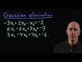 Gaussian elimination Lecture 10 Matrix Algebra for Engineers