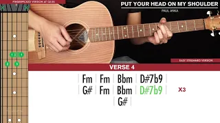 Download Put Your Head On My Shoulder Guitar Cover Paul Anka 🎸|Tabs + Chords| MP3