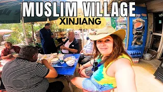 新疆维吾尔族穆斯林村落：这里的人不说汉语，还探访了麻扎