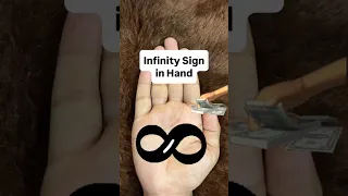 Infinity Sign On Your Palm It S A Rare Mark Of Endless Luck Palmistry Astrology Infinity 