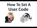 How To Set User Codes On Digital Electronic Code Door Lock Round Knob Turbolock YL-99