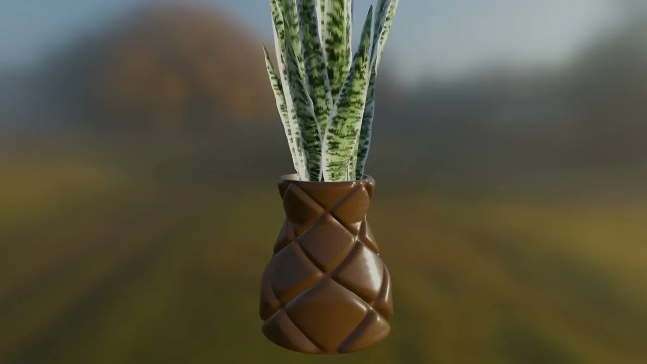 Pillow Vase Mod 4