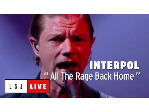 Download MP3 Interpol - All The Rage Back Home - Live du Grand Journal