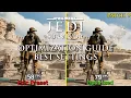 Star Wars Jedi Survivor Patch 9 Every Setting Tested OPTIMIZATION GUIDE feasible now
