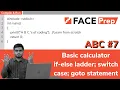 Conditional statements in C Switch case in C programming AnyBody can Code