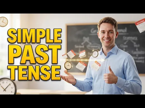 Aprenda inglês EASILY! - Simple Past Tense (Iniciante)