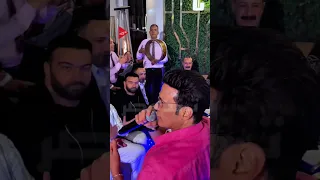 النجم  سعد الصغير بيغني للمعلم  صبري نخنوخ في حفله كافيه  كالابريا دندنها