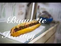 Baguette hotdog deluxe