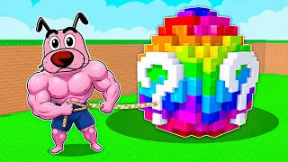 CADA HUEVO me OBLIGA a ser MAS FUERTE en ESTE JUEGO de ROBLOX 😱