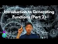 Part 2 Introduction to Generating Functions