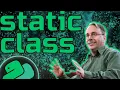 STATIC METHODS AND STATIC VARIABLES IN PYTHON