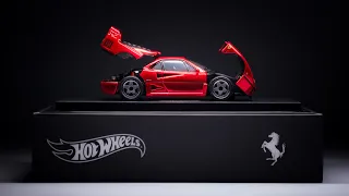 Hot Wheels RLC Ferrari F40 w Designers Ron Wong Andres Andrieu