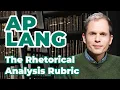 AP English Language Rubric Walkthrough for Q2 Rhetorical Analysis