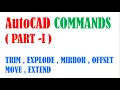 Autocad commands