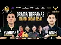 Lagu DRAMA TERPANAS, TERJADI DEBAT BESAR ‼️ Punguan Sihombing Vs Andri Januarta ‼️ M ARENA SEASON 2