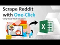 Scrape Reddit Wallstreetbets Subreddit no code 2021