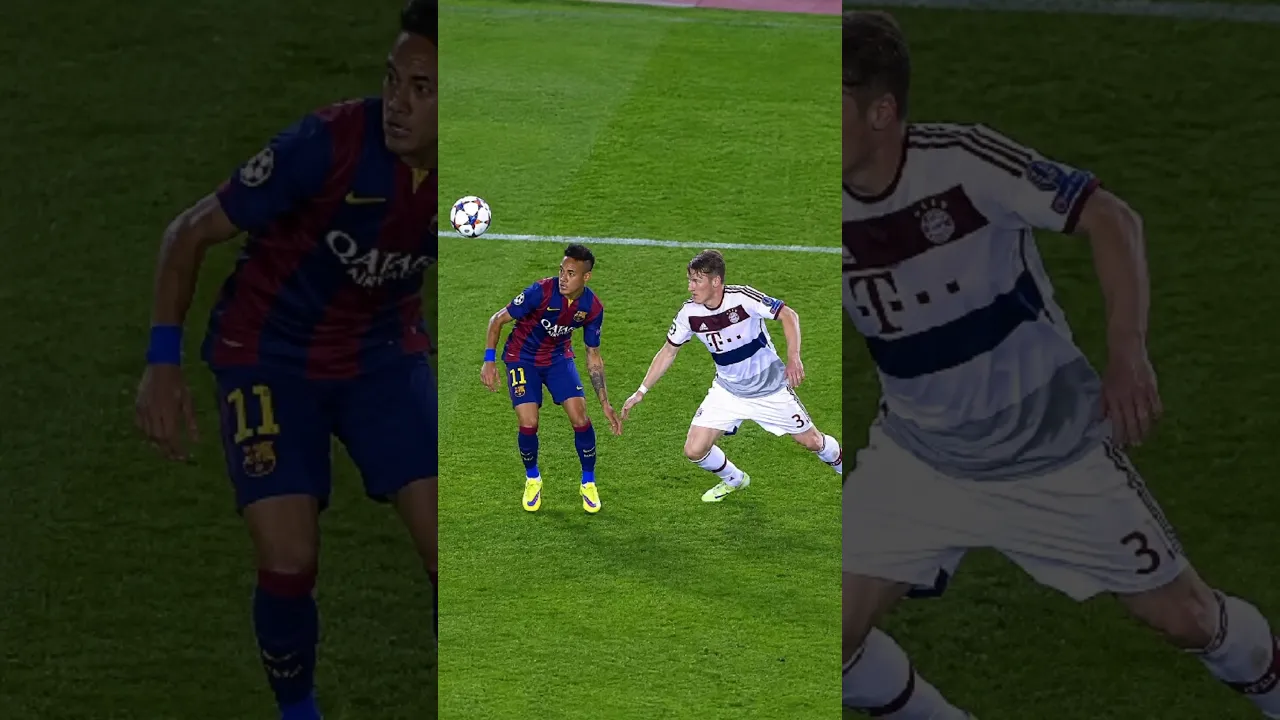 Neymar vs Bayern Munich.