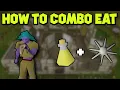 How to Combo Eat OSRS Food and Potions Guide