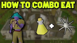 How to Combo Eat OSRS Food and Potions Guide