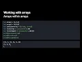 Swift Fundamentals Unit 2 Lesson 5 Collections Arrays and Dictionaries