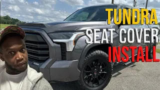 2022 to 2026 Toyota Tundra Seat Covers install review