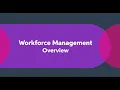 Workforce Management Solution Overview