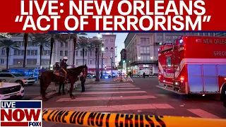 LIVE: New Orleans attack investigated as "act of terrorism", 10 dead, 30+ hurt on Bourbon Street