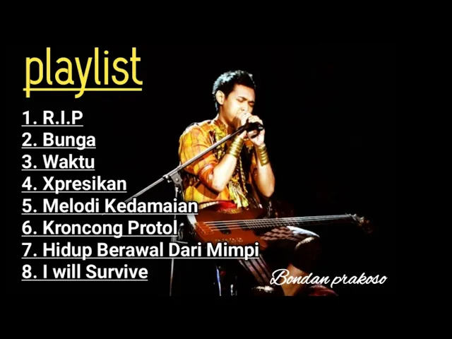 Download MP3 TOP BEST SONG - BONDAN PRAKOSO (full album)