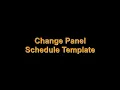 WSP Revit Addin - Change Panel Schedule Template