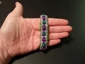 New Delicate Beaded Double Rainbow Loom Monster Tail Bracelet How To Tutorial