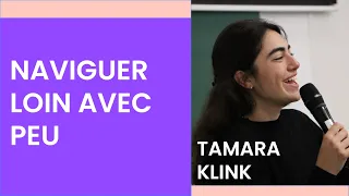 Tamara Klink - Naviguer loin avec peu | Biennale ECOPOSS 2022