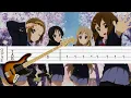 K-ON! - My Love is a Stapler [Bass Tabs Tutorial]